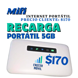 Portátil 5 GB (MIFI Recarga)